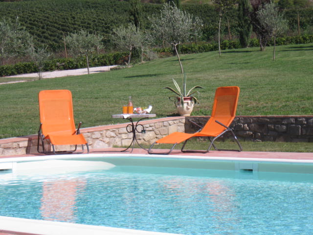Appartamenti con piscina nel Chianti